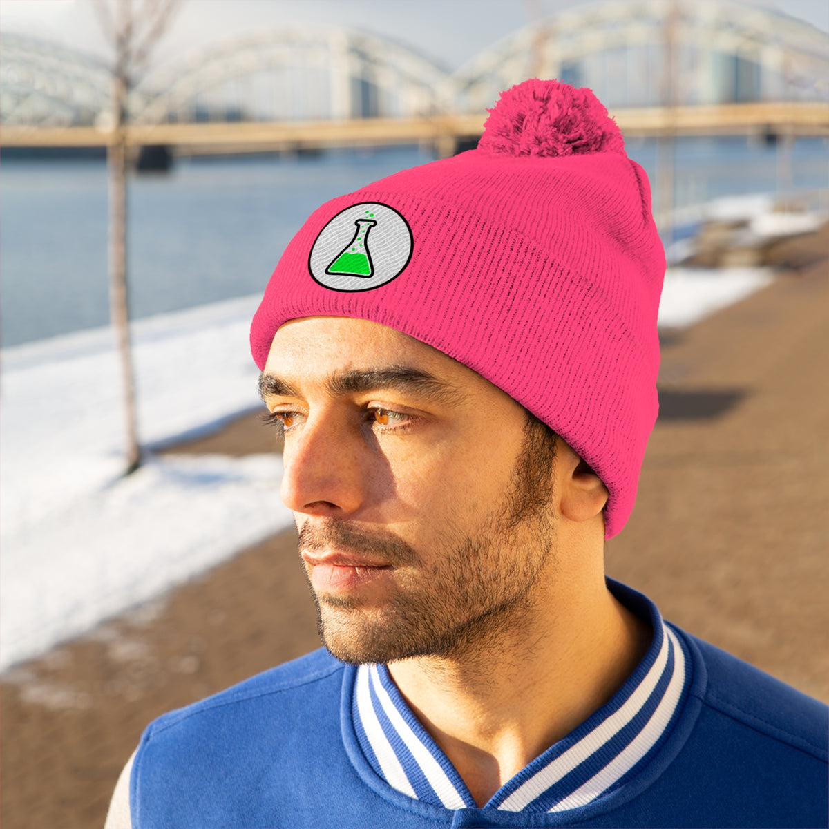 The Medicine - Pom Pom Beanie