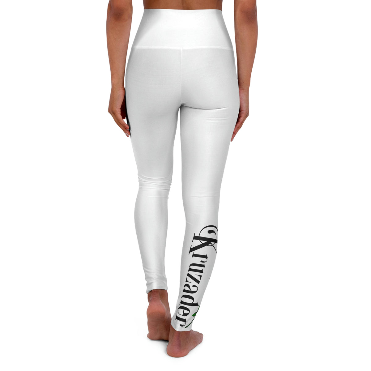 Rose for a Queen Series by King Kruzader - High Waisted Yoga Leggings