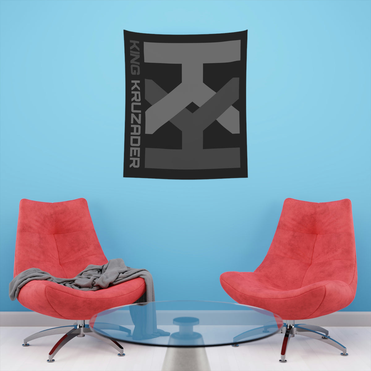 King Kruzader - Printed Wall Tapestry