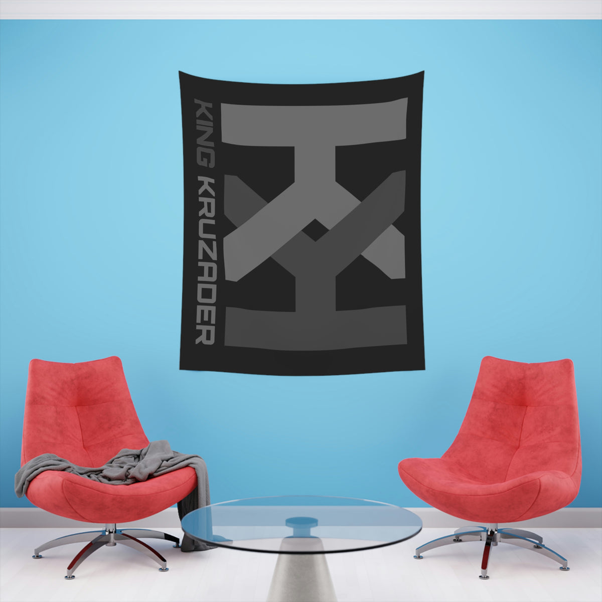 King Kruzader - Printed Wall Tapestry